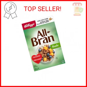 Kellogg's All Bran Buds Cereal 500g/17.6oz, (Imported from Canada) - Picture 1 of 2