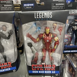 Giant Man 2016 Wave SET BAF MARVEL LEGENDS COMPLETO Guerra Civil - Imagen 1 de 7