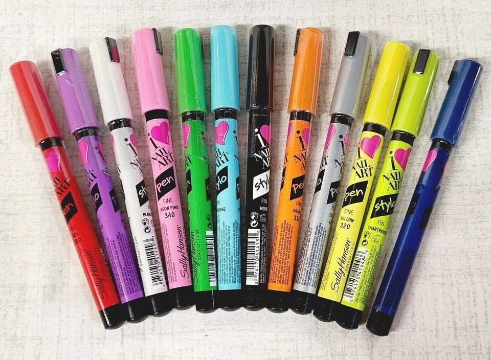 Sally Hansen I LOVE NAIL ART PEN Color de uñas para diseño de uñas ~ ELIGE COLOR ~ HAZLO TÚ MISMO Foto 1 de 1