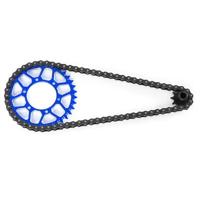 Piñón de cadena de buje de aluminio delantero y trasero 36T engranaje para LOSI 1/4 Promoto-MX EE. UU. Foto 1 de 4