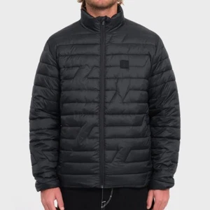 VOLCOM - Mens Weestone Puff Jacket - Black - Casual Mid Length Lined Jacket - Picture 1 of 2
