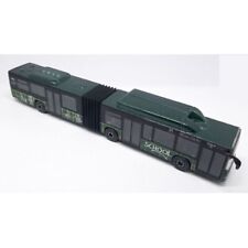 Diecast Majorette Bus Man lion's City Collectibles Model Green Color Scale 1/110