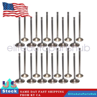 Kit de 24 válvulas de admisión y escape para Mercedes Benz C350 E350 R350 S350 de 3,5 L Foto 1 de 4