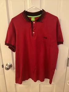 Las mejores ofertas en Camisas para hombres HUGO BOSS Rojo | eBay