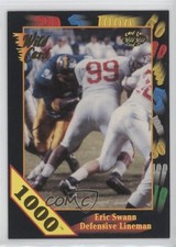 1991 Wild Card Draft 1000 Stripe Eric Swann #126 Rookie RC