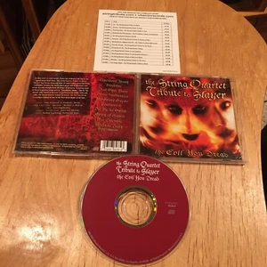 String Quartet Tribute To Slayer - The Evil You Dread CD metallica megadeth - Picture 1 of 4
