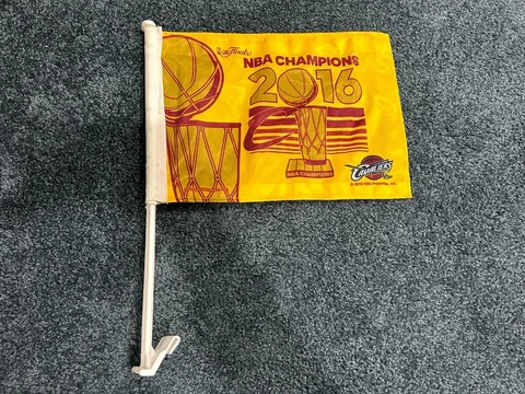 Rico NBA Cleveland Cavaliers 2016 Champions Car Flag rare HTF Cover
