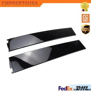 926-241 926-242 Pair B Pillar Door Trim Molding For 2015-2018 Cadillac Chevy GMC - Picture 1 of 7