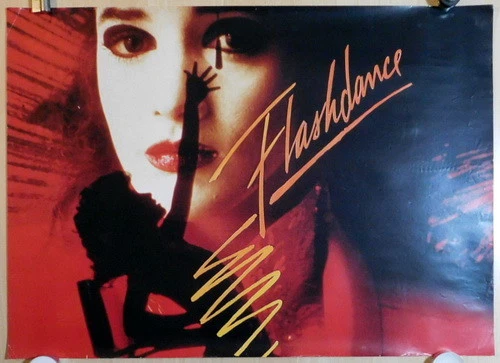 Sondermotiv FLASHDANCE original Kino Plakat  A1 gerollt 1983 - Bild 1 von 1