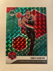 🔥2020-21 Panini Mosaic Enes Kanter GREEN Mosaic Prizm #120 - Trailblazers🔥 - Picture 1 of 2