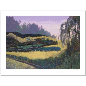 Marcus Uzilevsky "Woodacre" LED Serigraph Numbered & Hand Signed. COA. New - Imagen 1 de 4