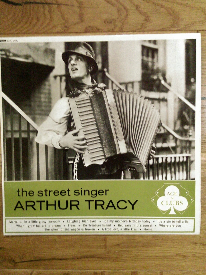 Arthur Tracy ‎– The Street Singer ACL 1126 Vinyl, LP, Compilation, Mono - Image 1 of 1