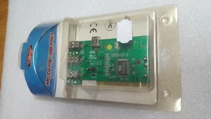 Carte PCI FIREWIRE 400 IEEE1394a - CHIPSET VIA VT6306 - Avec cable + CD - Photo 1/3