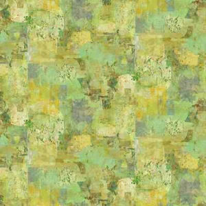 Painter's Joy, Olive Digital Patchwork Clothworks 44" Wide BTY - Picture 1 of 7