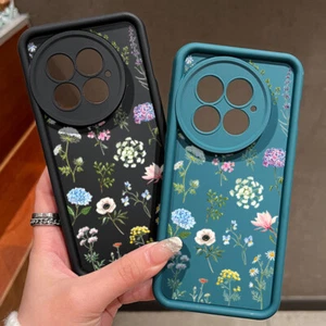 For OnePlus 13 12 13R 13T ACE 5 3 11R Shockproof Silicone Flower TPU Case Cover - Picture 1 of 12