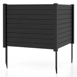 Outdoor Garden Air Conditioner Privacy Fence Screen Panels With 20" Long Stakes - Picture 1 of 11