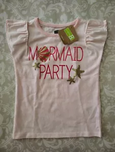 Crazy 8 Gymboree 18-24 Month Girl Mermaid Party Pink Shirt NEW - Picture 1 of 2