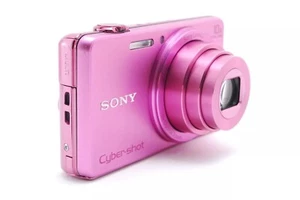 Cámara digital Sony Cyber-shot DSC-WX220 18,2 MP compacta inglesa negra/rosa - Imagen 1 de 13