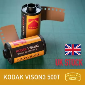 More details for kodak vision 3 500t 35mm film 36 exposures new stock