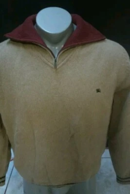 Authentic BURBERRY LONDON Men's  Wool Blend Sweater Size 7  - Image 1 of 4