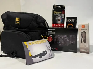 PANASONIC LUMIX G7 MIRRORLESS 4K DMC-G7 CAMERA W/ 14-42MM LENS + ASSESSORIES - Picture 1 of 19