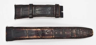 Auténtica correa de reloj IWC Santoni correa de cocodrilo marrón • 22 mm x 18 mm Foto 1 de 2