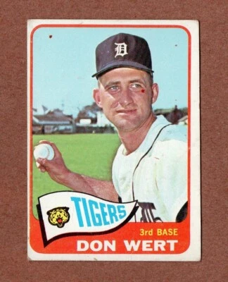 1965 O-Pee-Chee Rare Print Error  #271 Don Wert (front) #248 Triandos (back) - Image 1 of 2