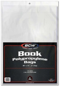 BCW Book Bags (10" x 13") (100 Bags Per Pack) - Picture 1 of 3