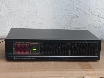 Ecualizador estéreo doble de 9 bandas Sherwood EQ470R de colección con analizador de espectro Foto 1 de 4