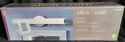 allen + roth Allen and Roth 25-in 1-Light Brushed Nickel LED Modern Vanity Light - Image 1 of 3