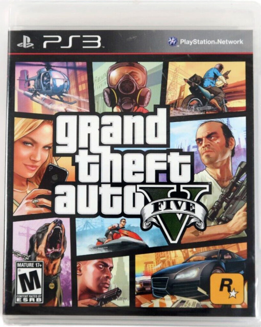 Grand Theft Auto V, Rockstar Games, PlayStation 3, 710425471254