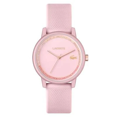 Lacoste 12.12 Silicone Pink Metallic Dial Women's Watch - 2001289 - image 1 of 4