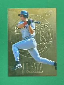 1996 Fleer Ultra Baseball Series 2 #327 JT Snow Gold Medallion Parallel - Picture 1 of 2