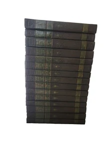 Compton's Pictured Encyclopedia and Fact Index Vintage 1947 Full 15 Volume Set - Imagen 1 de 15