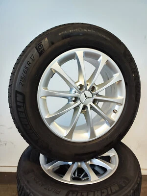 4 Winterräder 215 65 R17 Mercedes GLB GLA Klasse W247 H247 17" Alufelgen - Bild 1 von 4