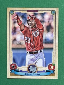 2019 Topps Gypsy Queen JUAN SOTO GQ LOGO SWAP VARIATION #57