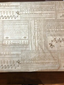 Rhubarb & Ginger Blackbird Designs for Moda #2565 Yards Sampler Fabric Cotton - Picture 1 of 9