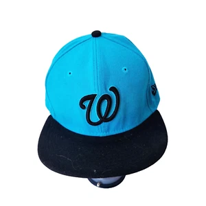 Cappello berretto baseball Washington Nationals MLB nuova era 59Fifty aderente taglia 7 1/2 - Foto 1 di 8