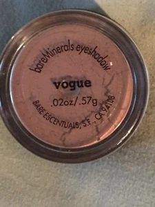BAREMINERALS VOGUE EYE SHADOW .02 Oz Bare Minerals Escentuals Very Rare Full As - Picture 1 of 3
