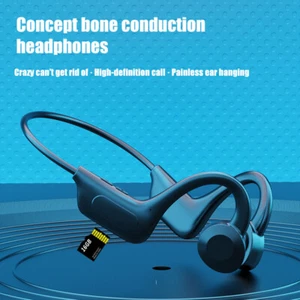 Bone Conduction Wireless Bluetooth 5.0 Headset Stereo Headphone Earphones Sports - Picture 1 of 8