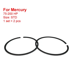 39-822321A12 For Mercury Mariner Outboard STD 150-200HP Piston Ring Set x 2pcs - Picture 1 of 7