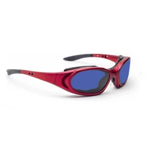 BoroTruView Shade #3 Glassworking Safety Glasses - 55-15-135 Red Plastic Wrap - Bild 1 von 1