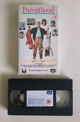 Parenthood VHS PAL Video 1989 Movie Steve Martin Rick Moranis Universal  - Imagem 1 de 4