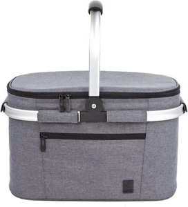 22L Pickniktasche Kühltasche Isoliertasche Einkaufskorb Thermo Kühlkorb Kühlbox - Bild 1 von 6