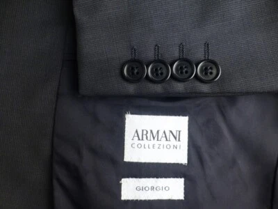 Armani Collezioni Suit 52R/42R W35 Excellent Condition Giorgio Gray - Image 1 of 4