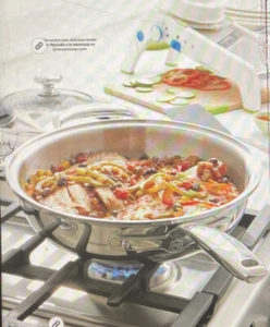 Princess House Vida Sana 5-Ply Stainless Steel Frying Pan Item# 5570 $274.95 - Picture 1 of 1