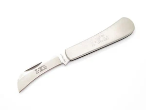 Vtg IXL Wostenholm Seki Japan Stainless Hawkbill Pruner Folding Pocket Knife - Picture 1 of 5