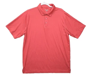 Cypress Club Golf Performance Stretch Polo Shirt Medium Red Short Sleeve Mens - Picture 1 of 9