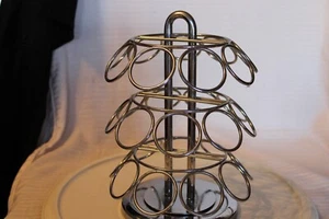 Keurig Chrome K-Cup Coffee Pod Holder ~ Holds 27, Spinning, Carousel, Countertop - Picture 1 of 3