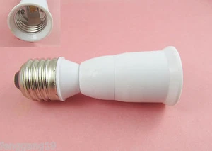 1pcs E27 to E27 Extension Socket Base CLF LED Light Bulb Lamp Adapter Converter - Picture 1 of 2
